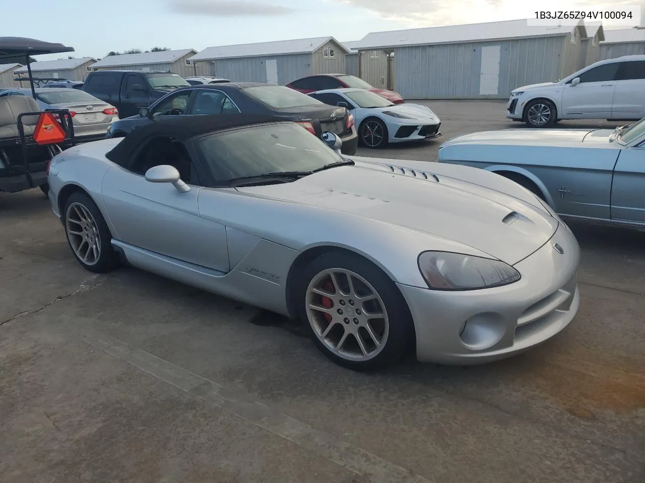 2004 Dodge Viper Srt-10 VIN: 1B3JZ65Z94V100094 Lot: 74979634