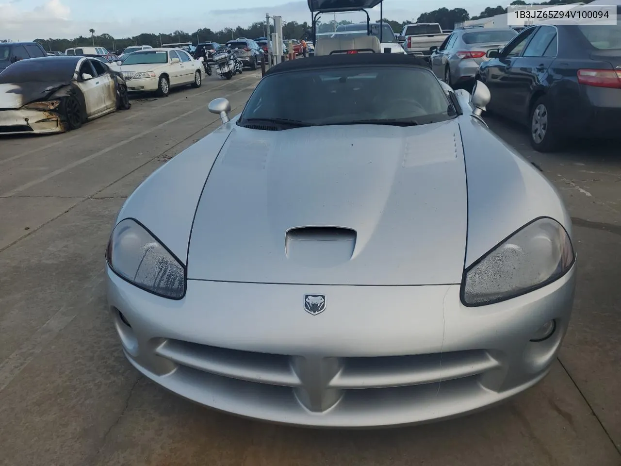 2004 Dodge Viper Srt-10 VIN: 1B3JZ65Z94V100094 Lot: 74979634