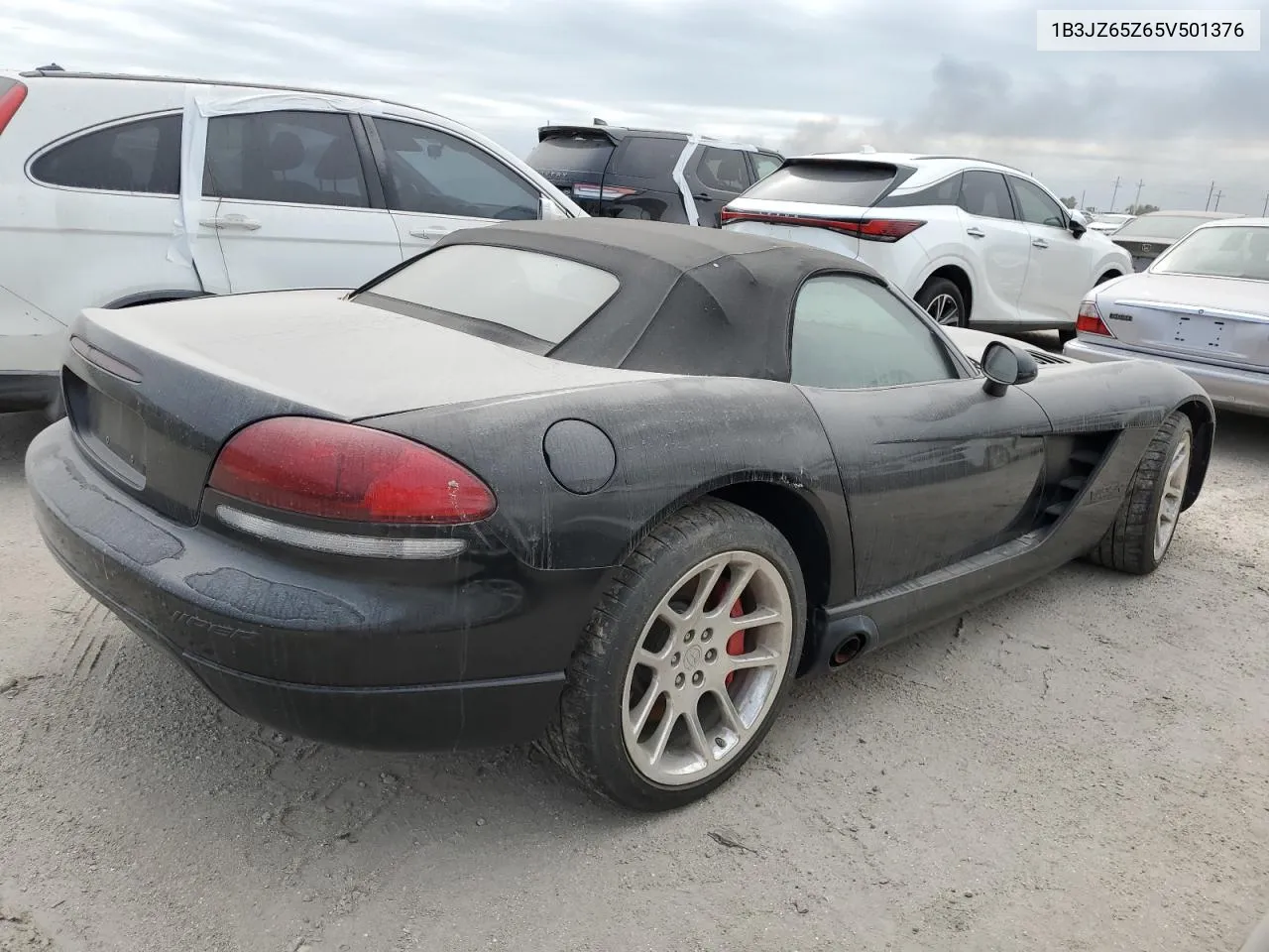 2005 Dodge Viper Srt-10 VIN: 1B3JZ65Z65V501376 Lot: 75501354