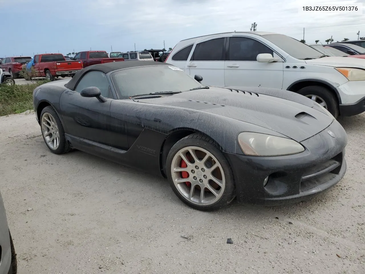 2005 Dodge Viper Srt-10 VIN: 1B3JZ65Z65V501376 Lot: 75501354