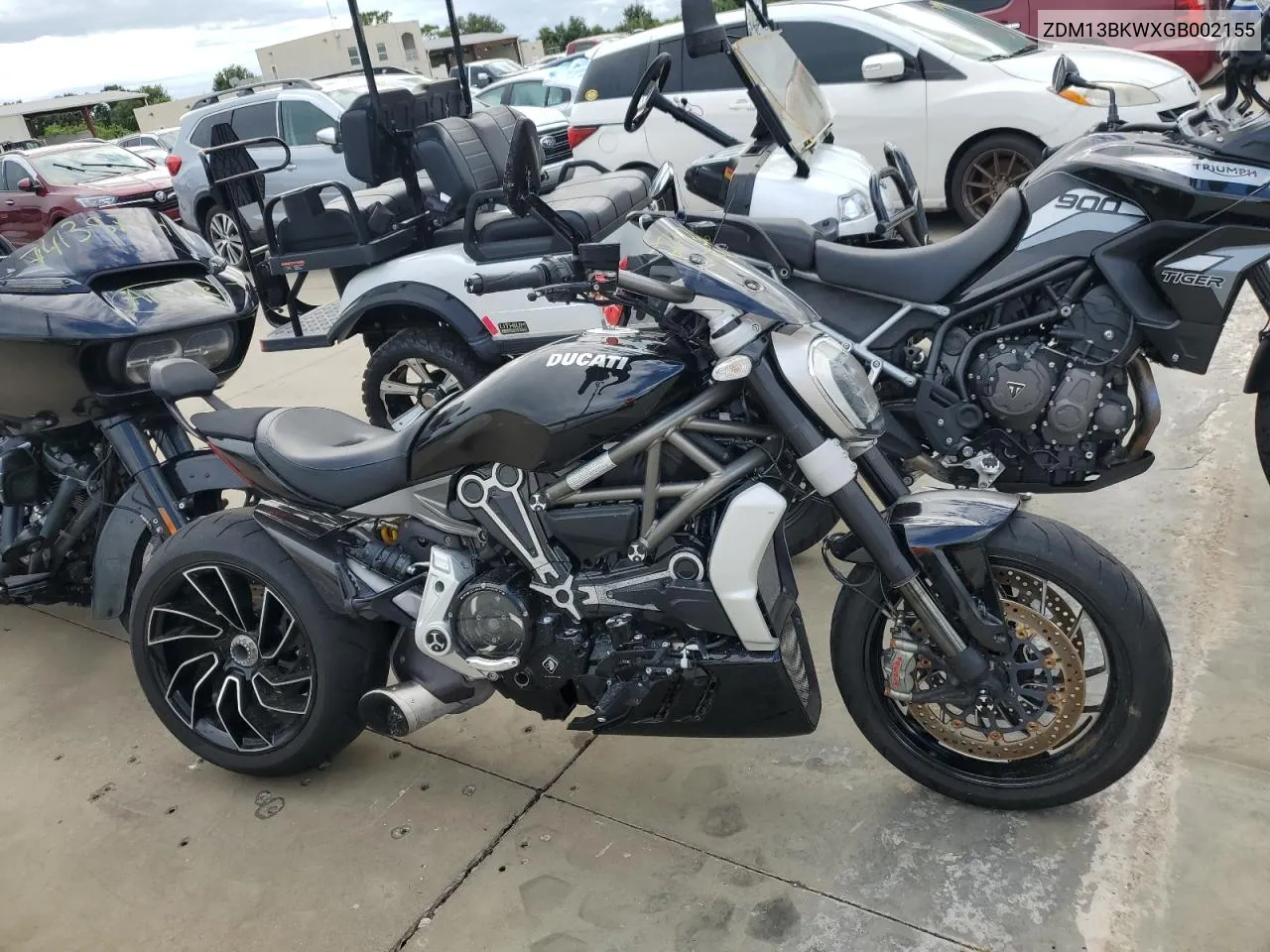 ZDM13BKWXGB002155 2016 Ducati Xdiavel