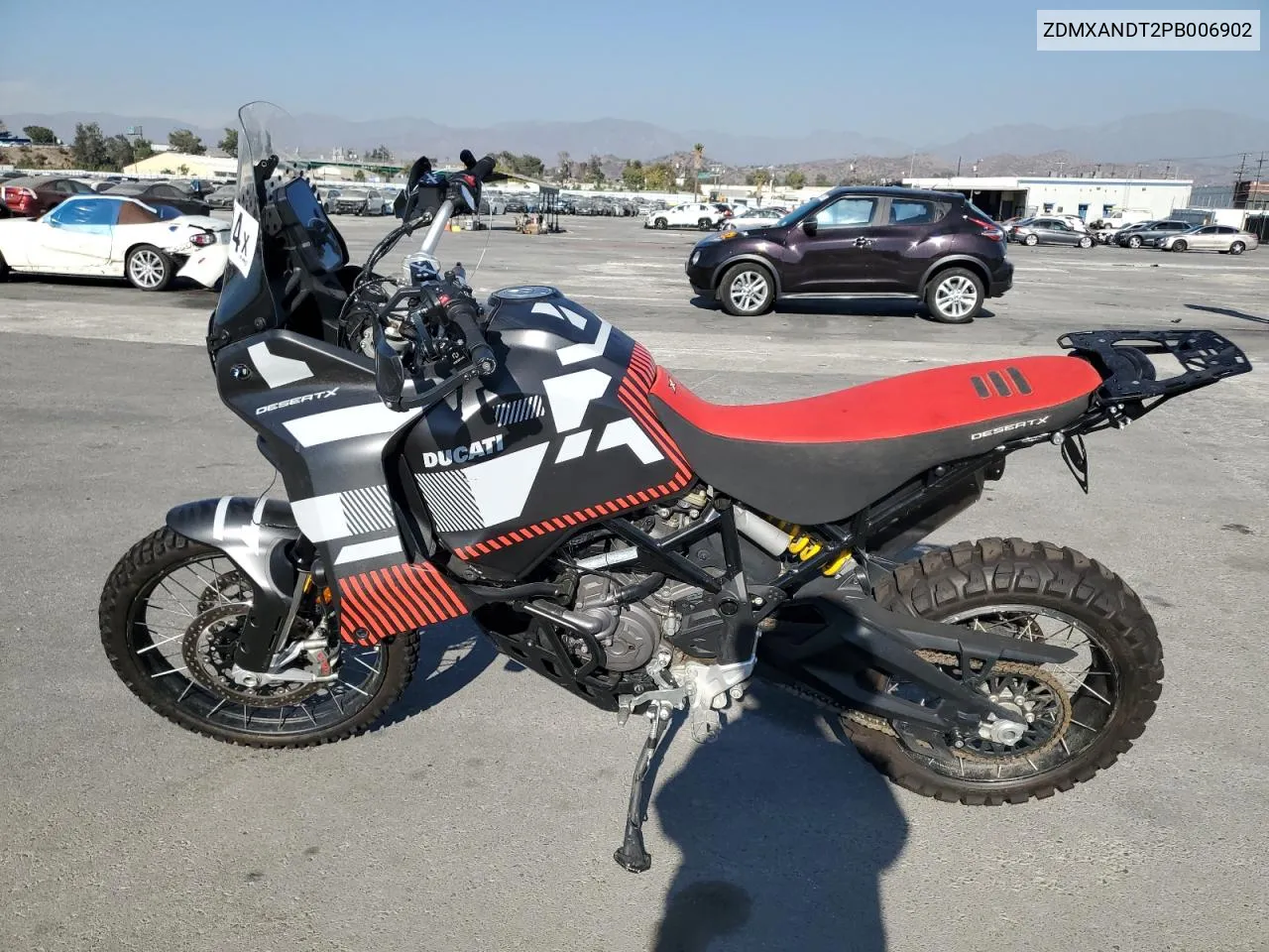 2023 Ducati Desert X VIN: ZDMXANDT2PB006902 Lot: 78041914