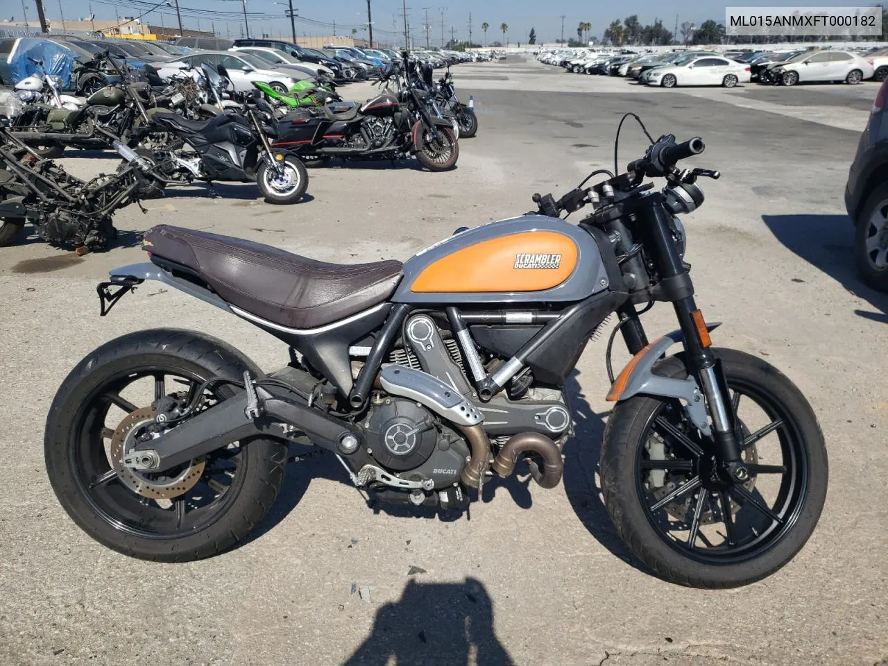 ML015ANMXFT000182 2015 Ducati Scrambler 800