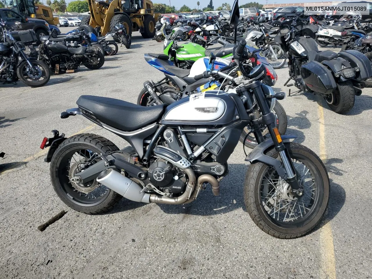 2018 Ducati Scrambler 800 VIN: ML015ANM6JT015089 Lot: 71133914