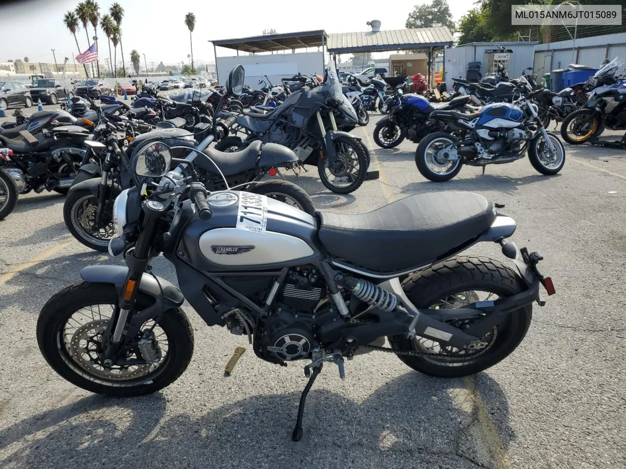 2018 Ducati Scrambler 800 VIN: ML015ANM6JT015089 Lot: 71133914