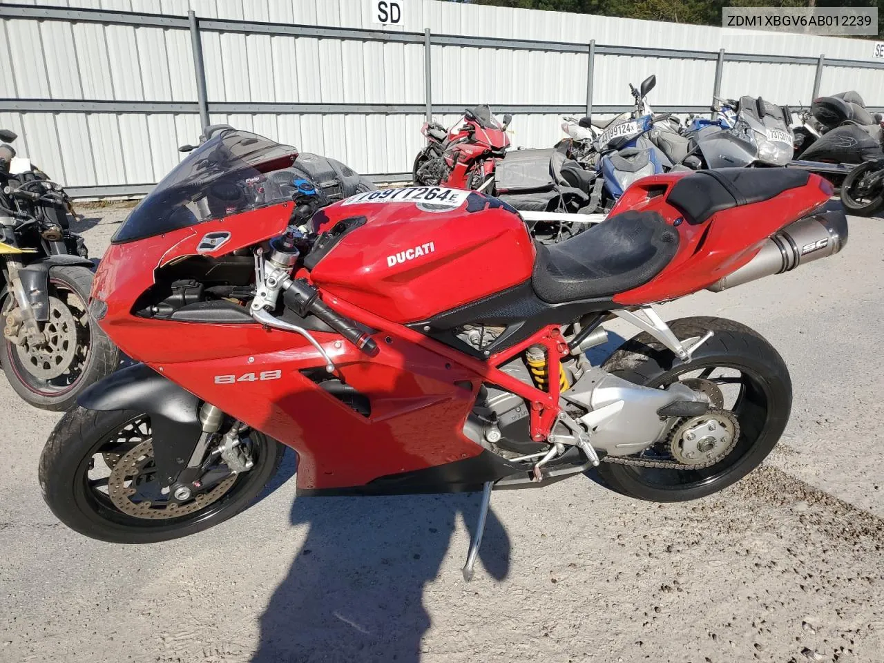 ZDM1XBGV6AB012239 2010 Ducati 848