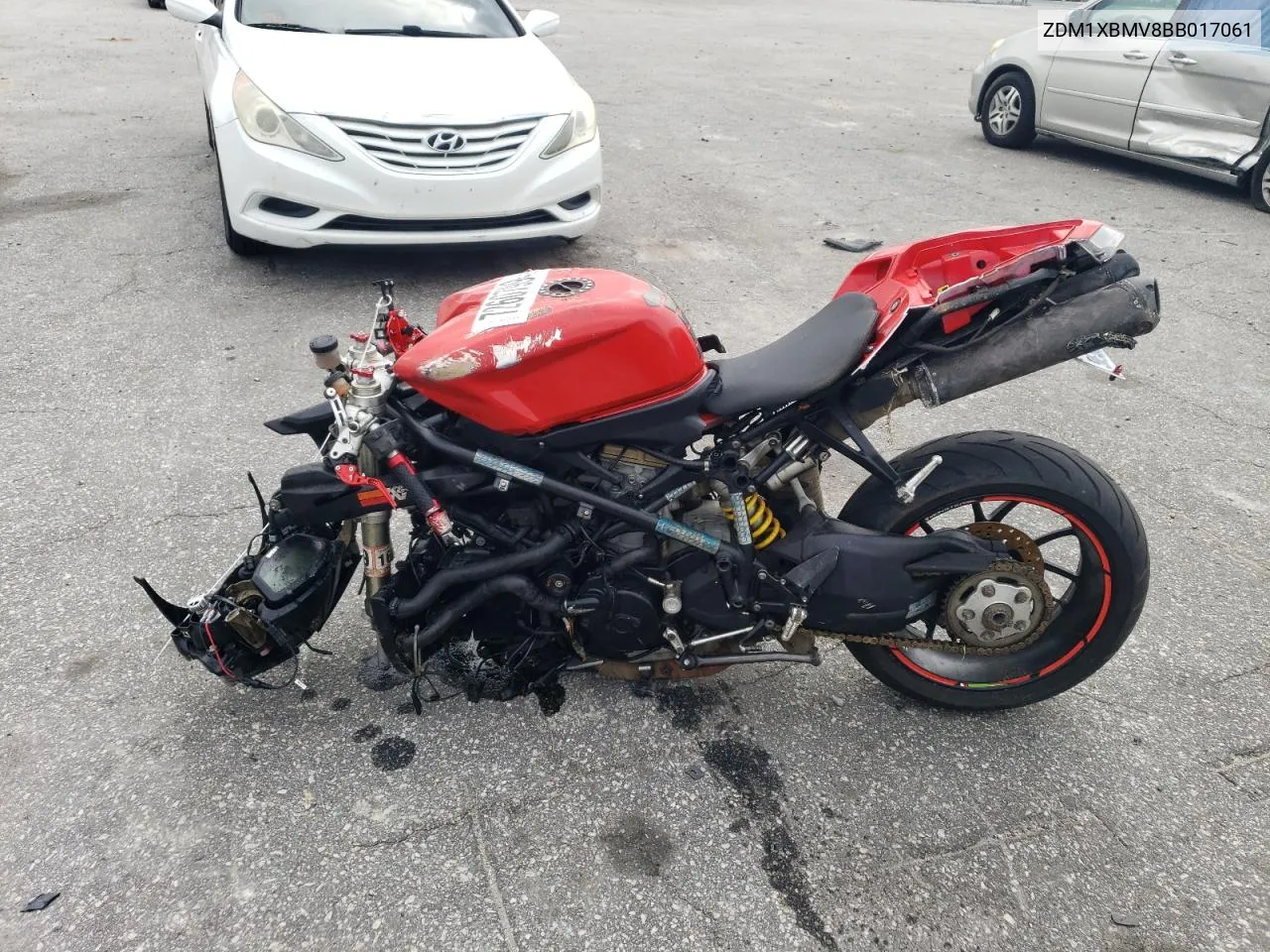 ZDM1XBMV8BB017061 2011 Ducati 848