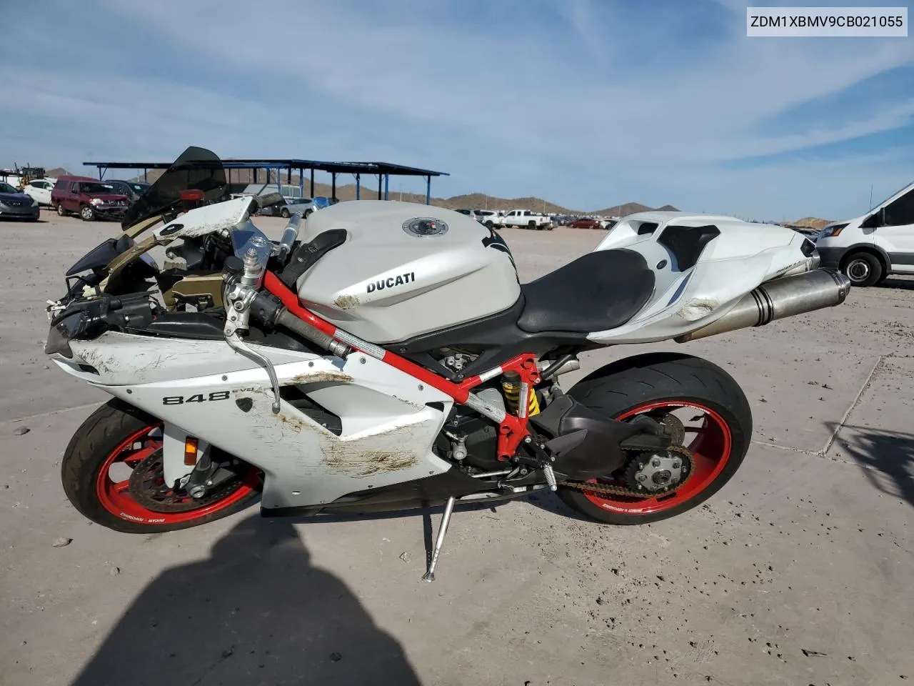 2012 Ducati Superbike 848 VIN: ZDM1XBMV9CB021055 Lot: 78507384