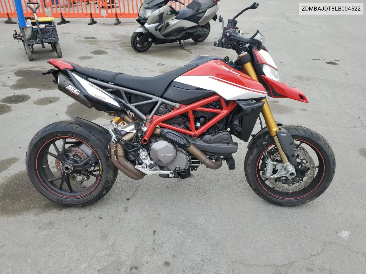 ZDMBAJDT8LB004522 2020 Ducati Hypermotard 950