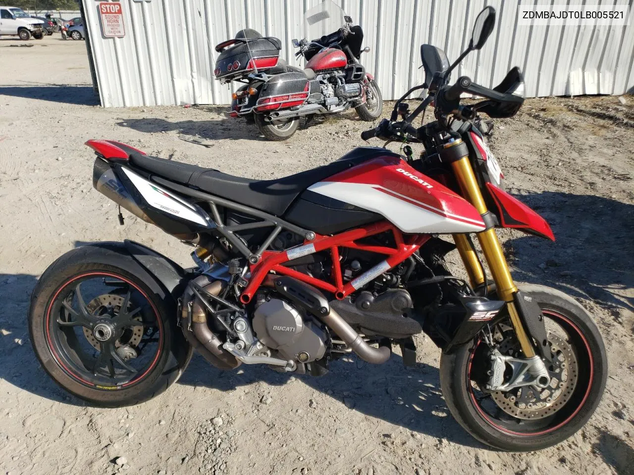 2020 Ducati Hypermotard 950 VIN: ZDMBAJDT0LB005521 Lot: 76989694