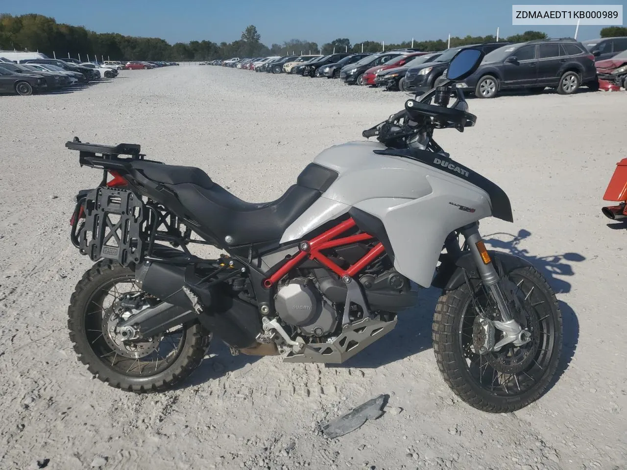 2019 Ducati Multistrada 950 VIN: ZDMAAEDT1KB000989 Lot: 74089554