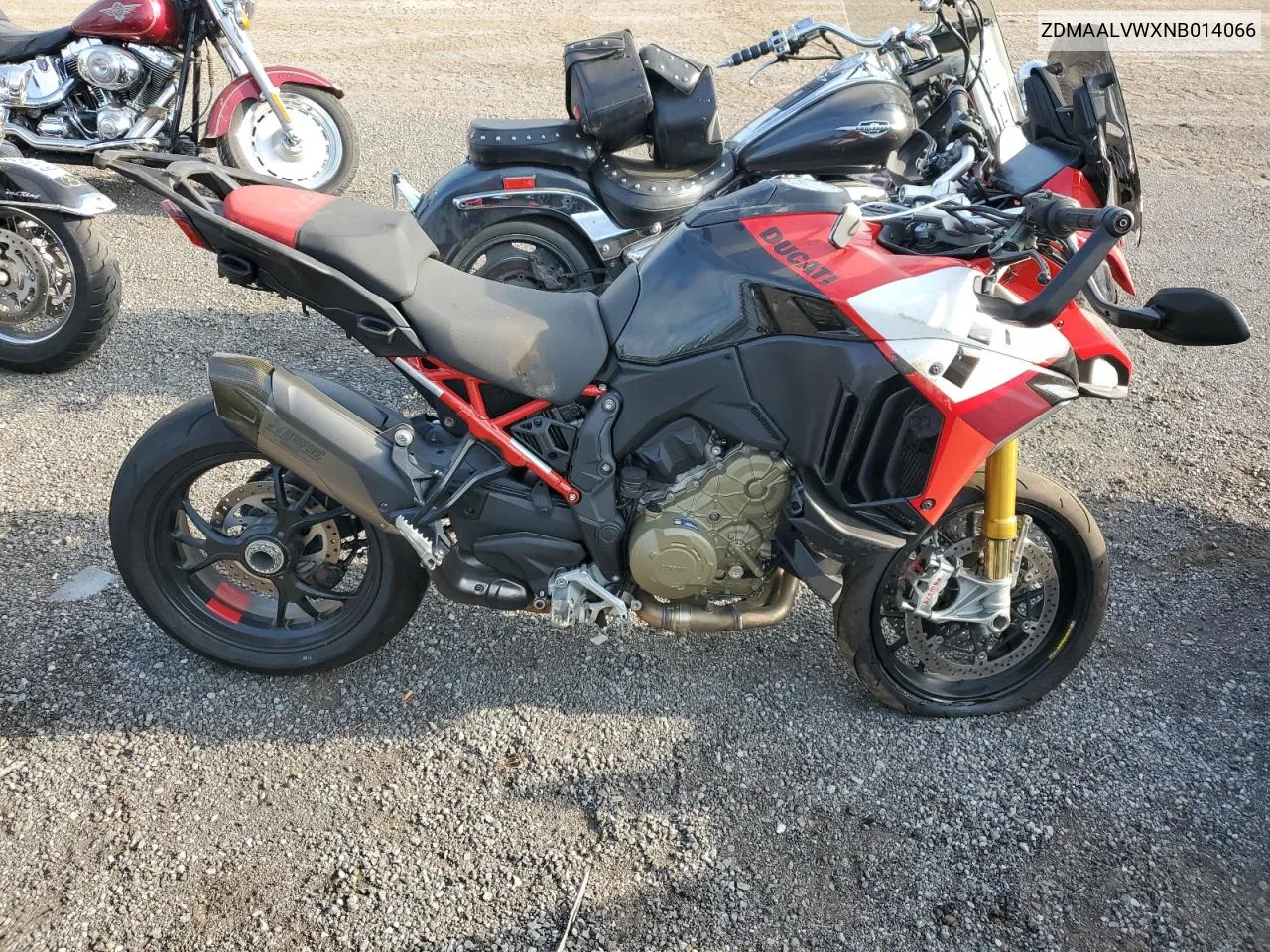 ZDMAALVWXNB014066 2022 Ducati Multistrada V4