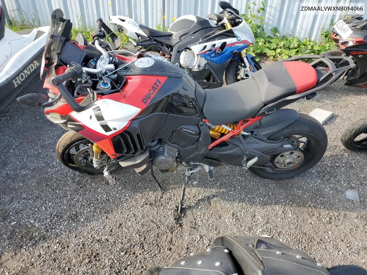 ZDMAALVWXNB014066 2022 Ducati Multistrada V4