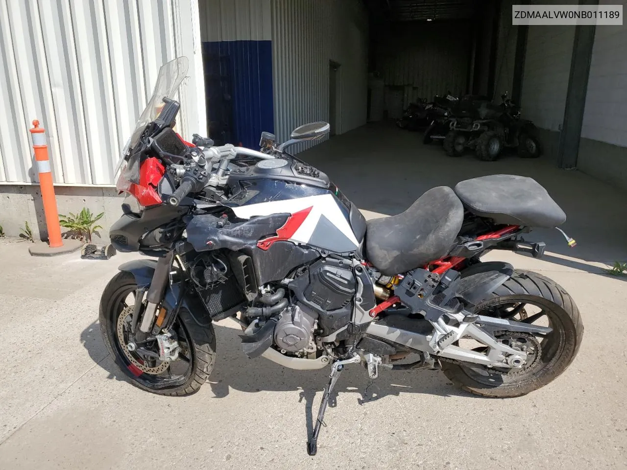 ZDMAALVW0NB011189 2022 Ducati Multistrada V4