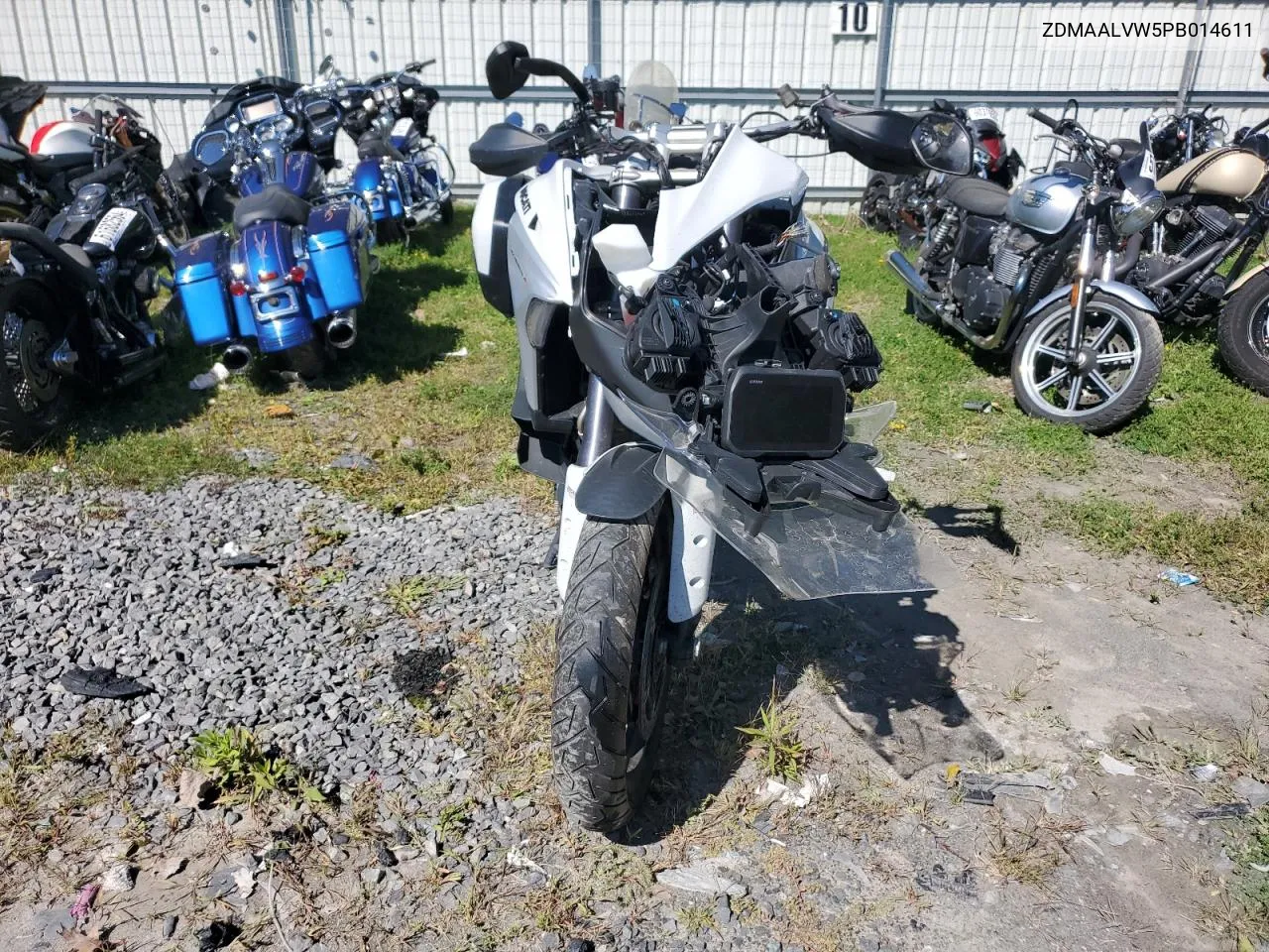 2023 Ducati Multistrada V4 VIN: ZDMAALVW5PB014611 Lot: 70705204