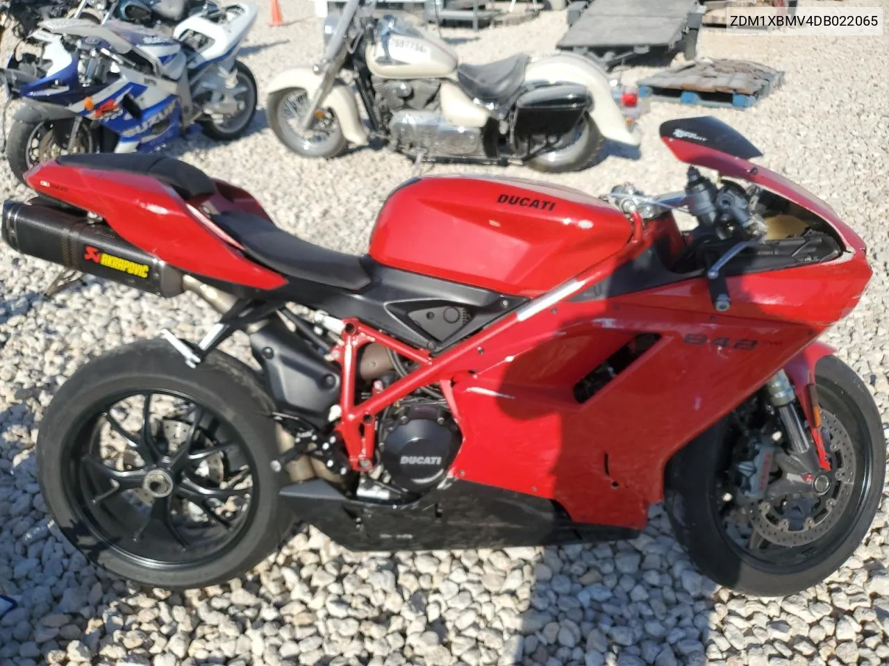 2013 Ducati Superbike 848 VIN: ZDM1XBMV4DB022065 Lot: 77126024