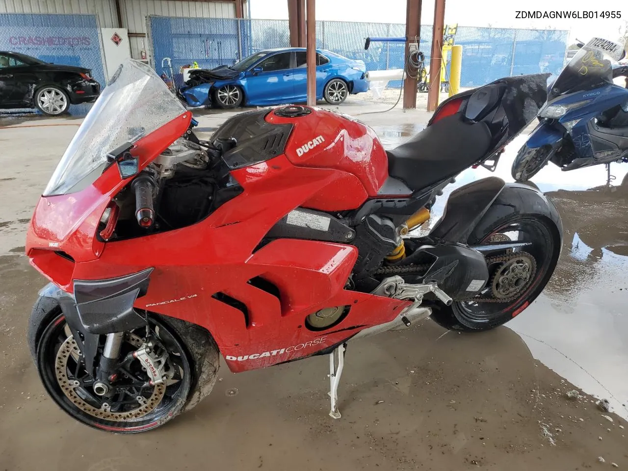 2020 Ducati Panigale V4 VIN: ZDMDAGNW6LB014955 Lot: 71724354