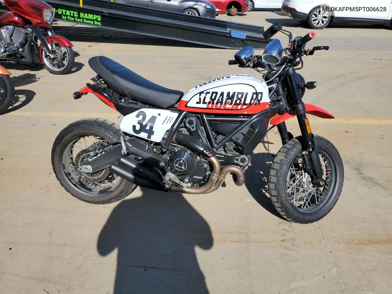 2023 Ducati Scrambler Desert Sled VIN: ML0KAFPM5PT006628 Lot: 74965734