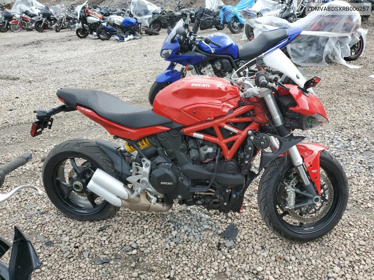 2024 Ducati Supersport VIN: ZDMVABDSXRB006257 Lot: 73401234