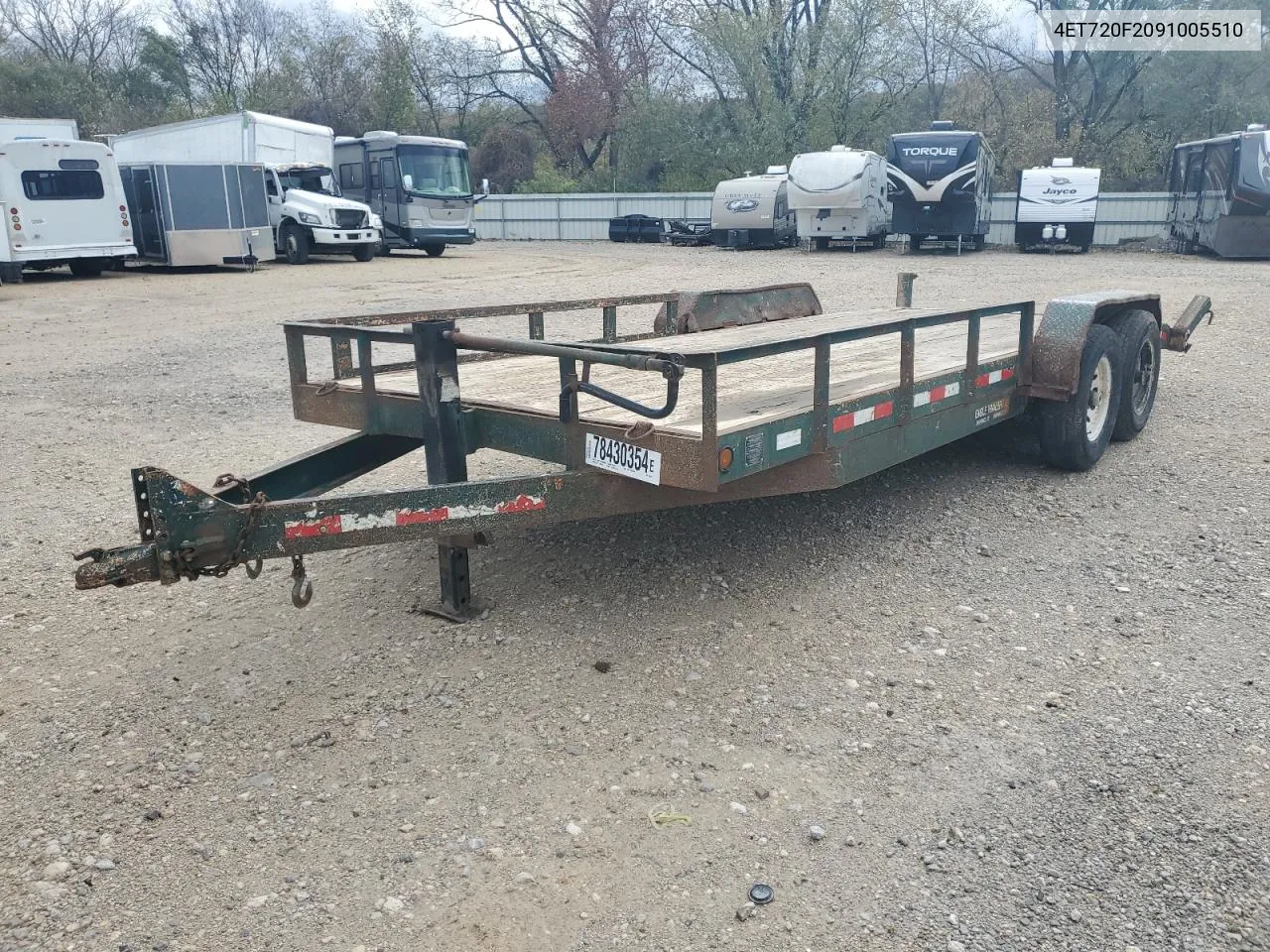 4ET720F2091005510 2009 Eagle Trailer