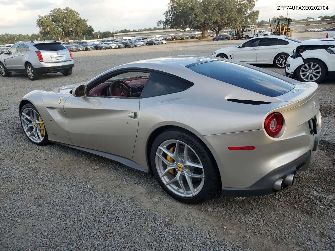 ZFF74UFAXE0202704 2014 Ferrari F12 Berlinetta