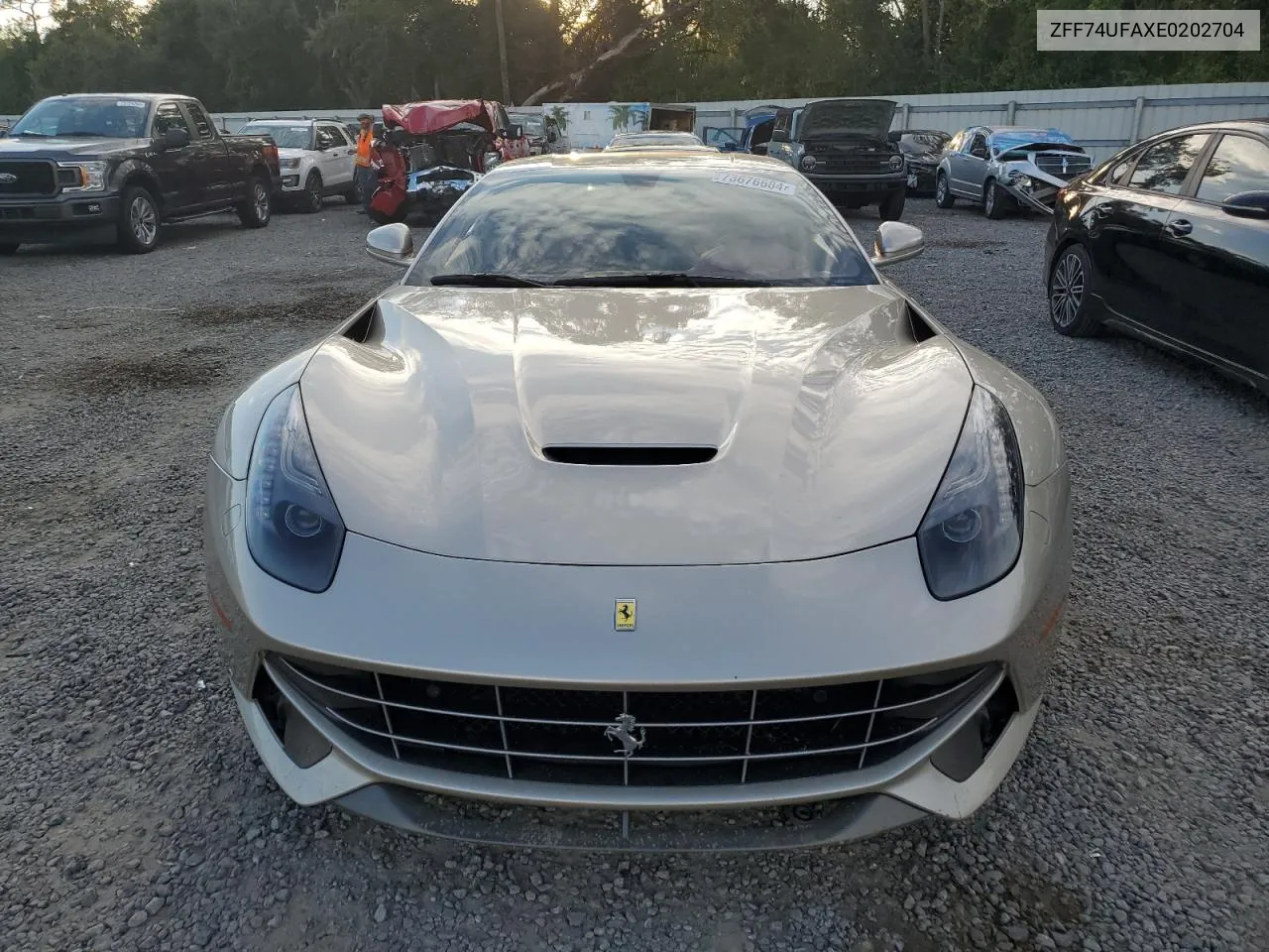 ZFF74UFAXE0202704 2014 Ferrari F12 Berlinetta