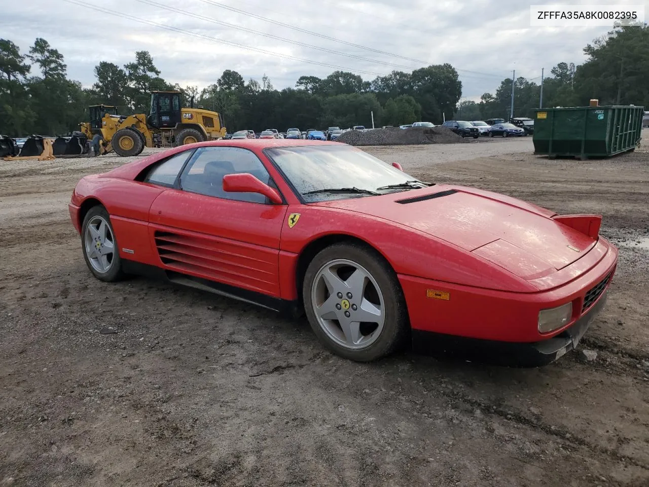 1989 Ferrari 348 VIN: ZFFFA35A8K0082395 Lot: 70818884