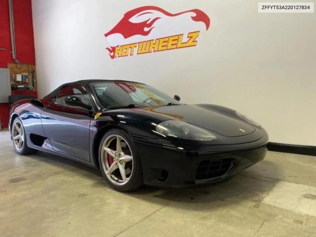 2002 Ferrari 360 Spider VIN: ZFFYT53A220127834 Lot: 69871774