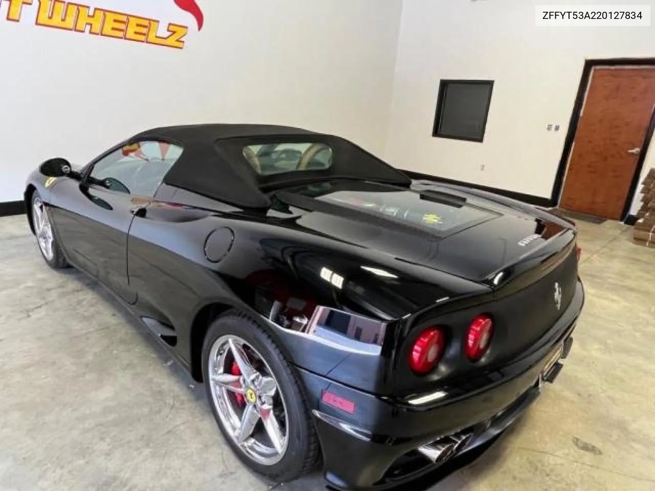 2002 Ferrari 360 Spider VIN: ZFFYT53A220127834 Lot: 69871774