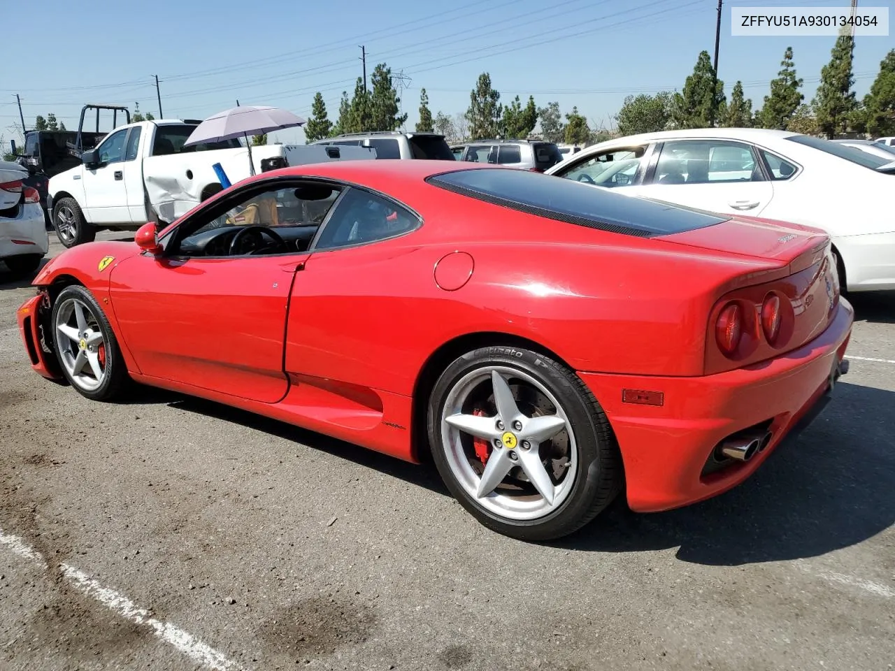 ZFFYU51A930134054 2003 Ferrari 360 Modena