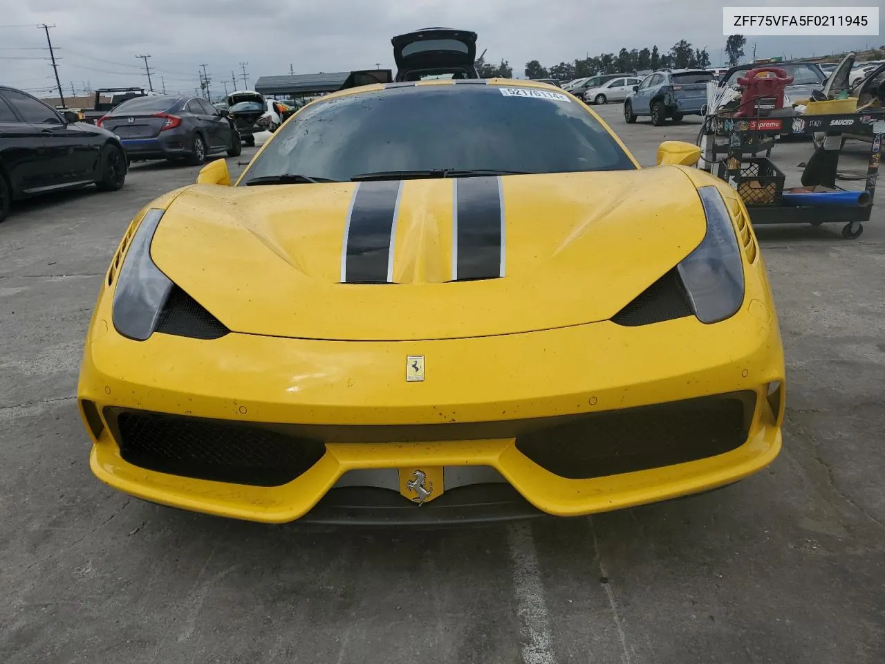 ZFF75VFA5F0211945 2015 Ferrari 458 Speciale