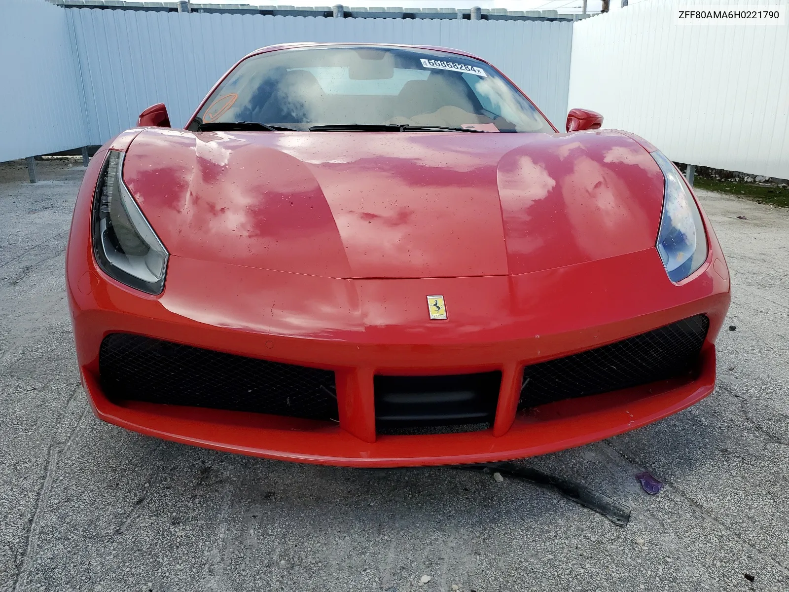 ZFF80AMA6H0221790 2017 Ferrari 488 Spider