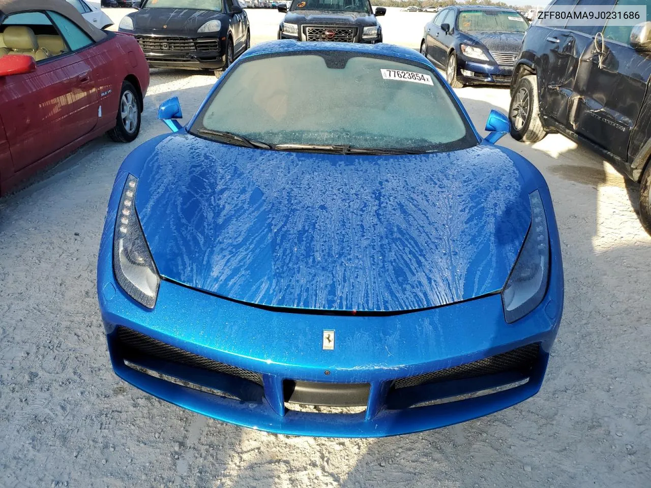 ZFF80AMA9J0231686 2018 Ferrari 488 Spider