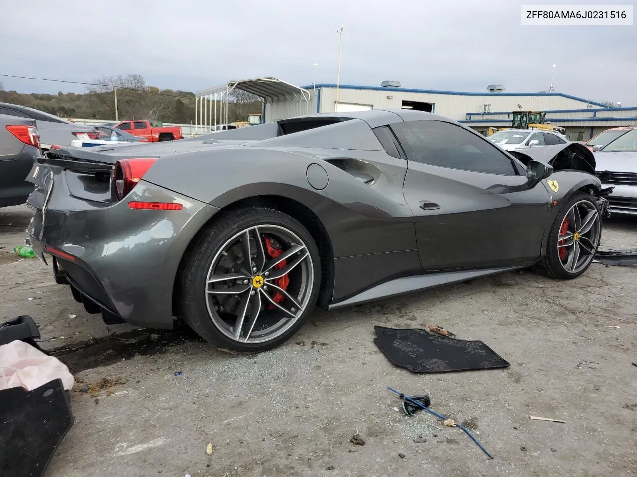 2018 Ferrari 488 Spider VIN: ZFF80AMA6J0231516 Lot: 79886954