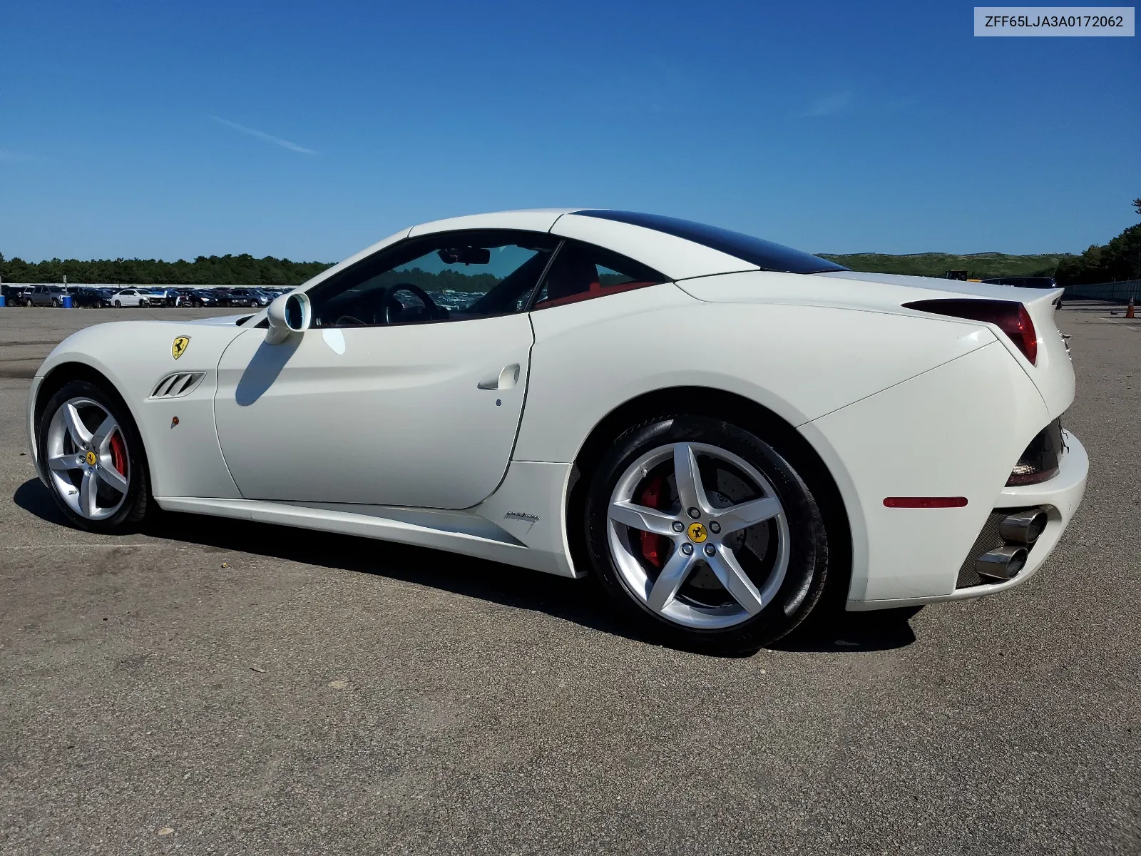 ZFF65LJA3A0172062 2010 Ferrari California