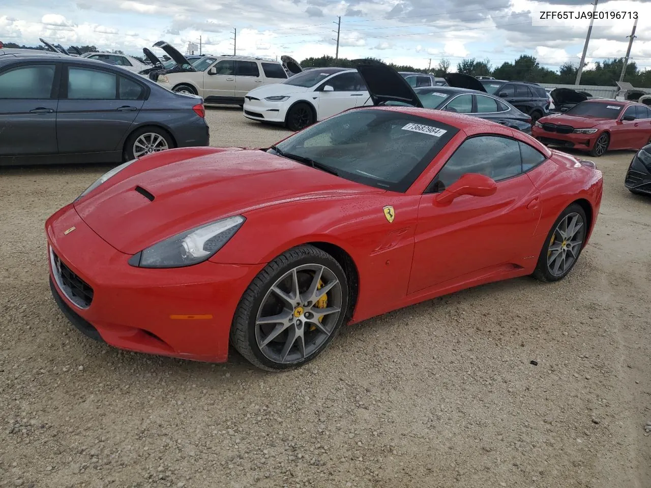 2014 Ferrari California VIN: ZFF65TJA9E0196713 Lot: 73682984