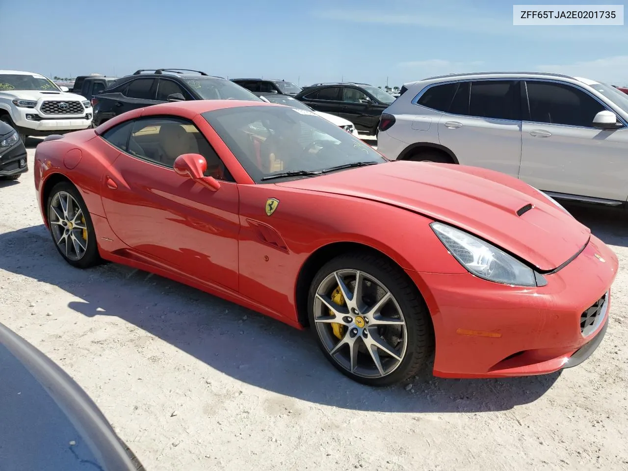 ZFF65TJA2E0201735 2014 Ferrari California