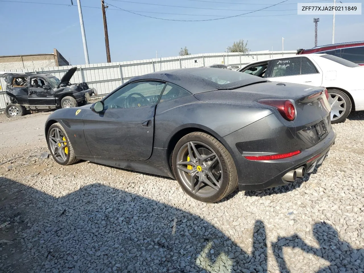 ZFF77XJA2F0211849 2015 Ferrari California T