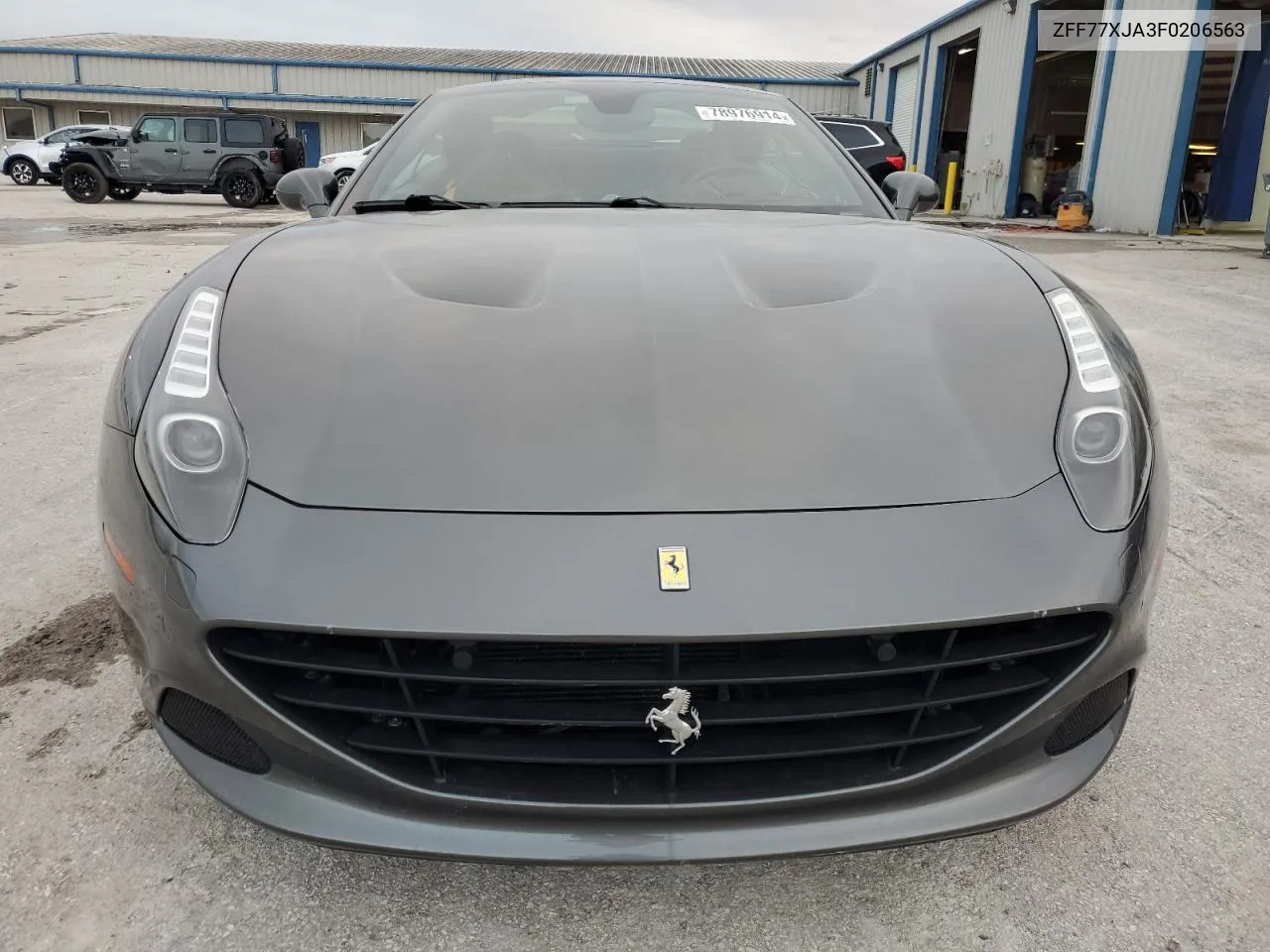 2015 Ferrari California T VIN: ZFF77XJA3F0206563 Lot: 78976914