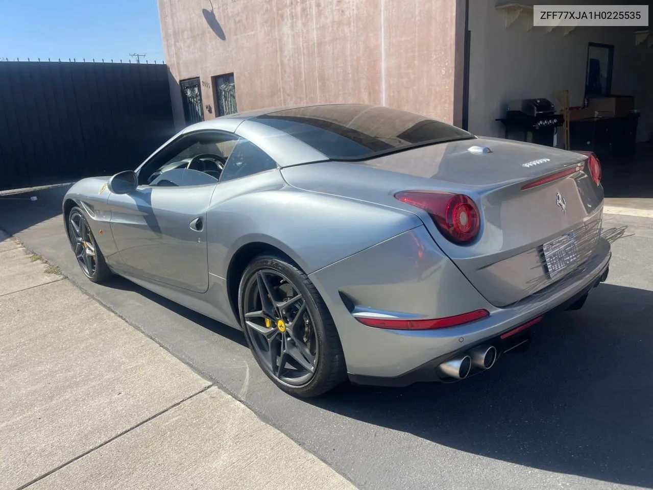 2017 Ferrari California T VIN: ZFF77XJA1H0225535 Lot: 71128524