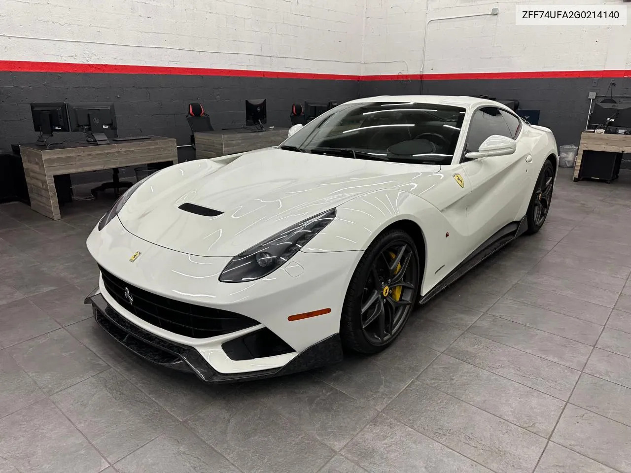 2016 Ferrari F12 Berlin VIN: ZFF74UFA2G0214140 Lot: 81488384