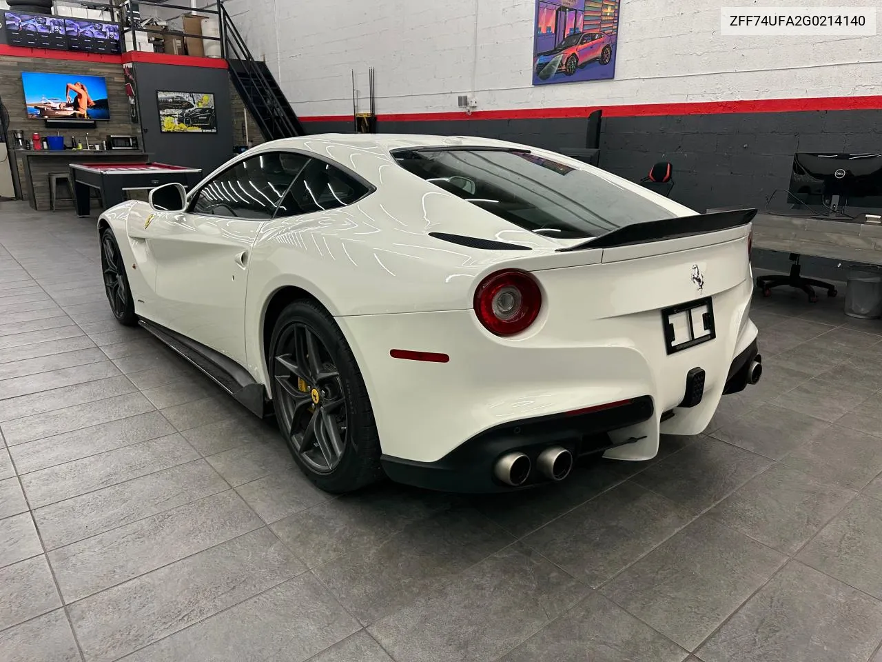 2016 Ferrari F12 Berlin VIN: ZFF74UFA2G0214140 Lot: 81488384