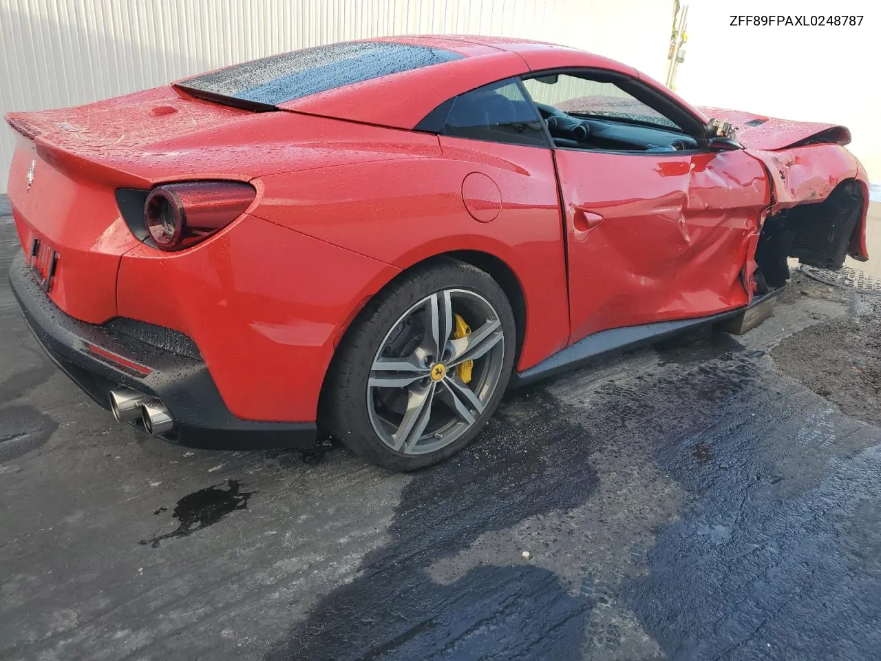 2020 Ferrari Portofino VIN: ZFF89FPAXL0248787 Lot: 57488894