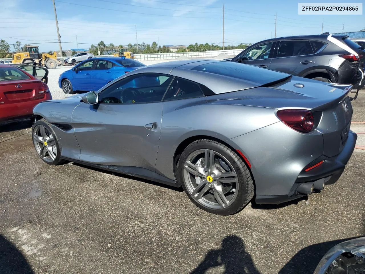 2023 Ferrari Portofino M VIN: ZFF02RPA2P0294865 Lot: 80473504