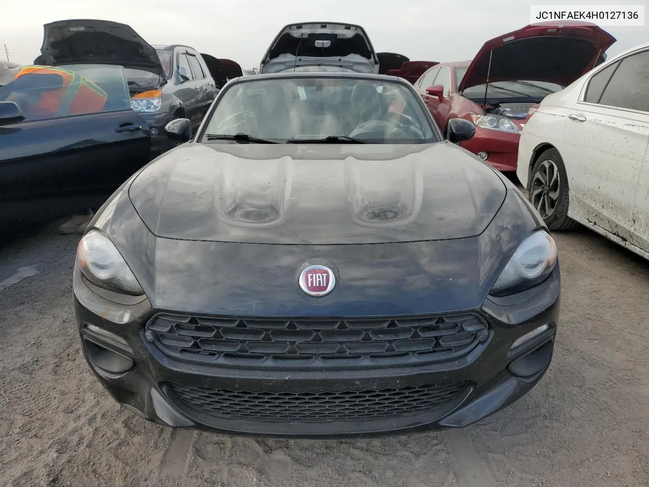 2017 Fiat 124 Spider Classica VIN: JC1NFAEK4H0127136 Lot: 76190314