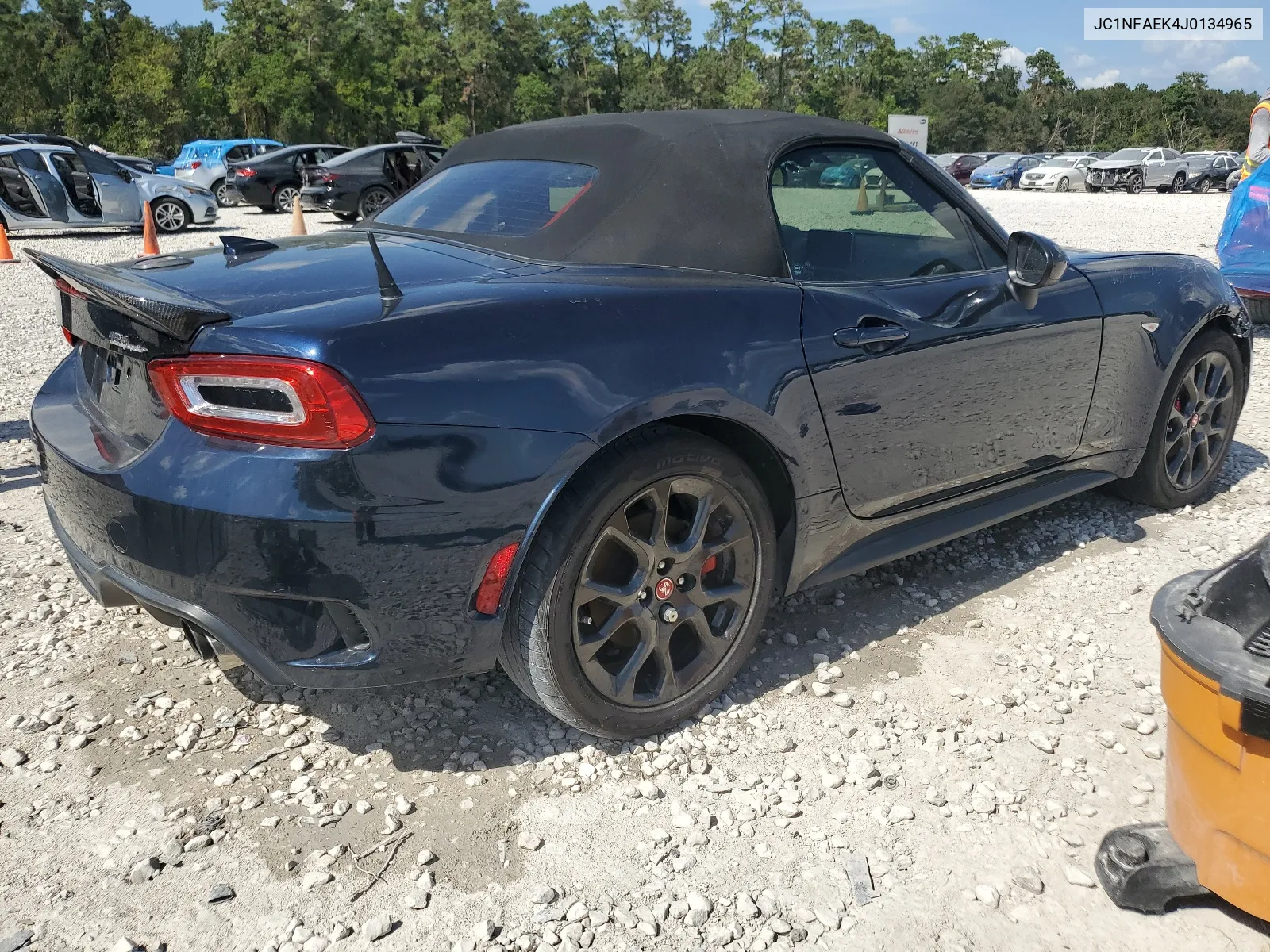 2018 Fiat 124 Spider Classica VIN: JC1NFAEK4J0134965 Lot: 65599784