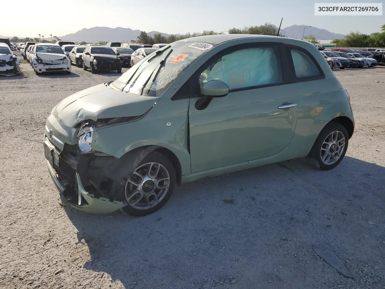 3C3CFFAR2CT269706 2012 Fiat 500 Pop