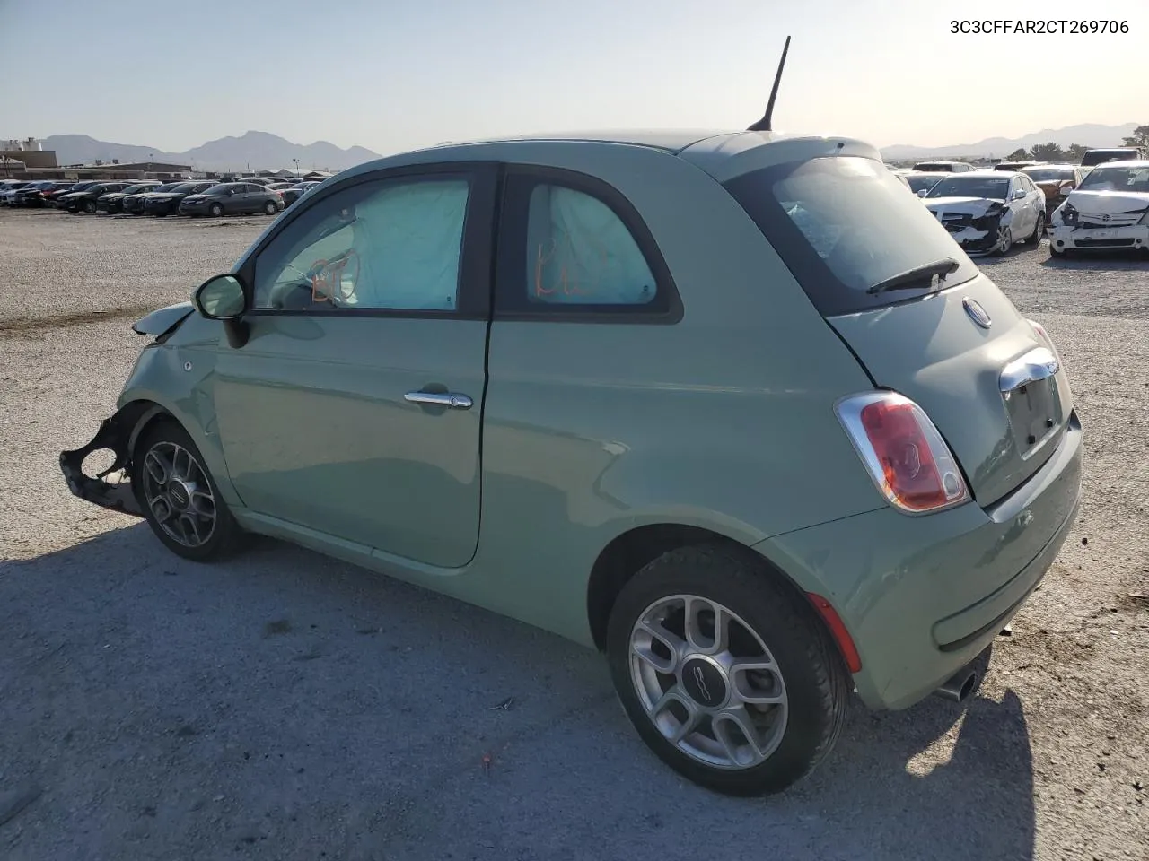 3C3CFFAR2CT269706 2012 Fiat 500 Pop