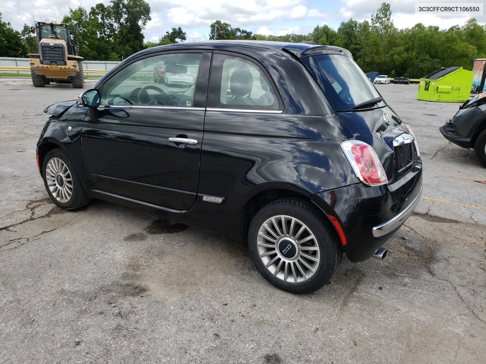 3C3CFFCR9CT106550 2012 Fiat 500 Lounge