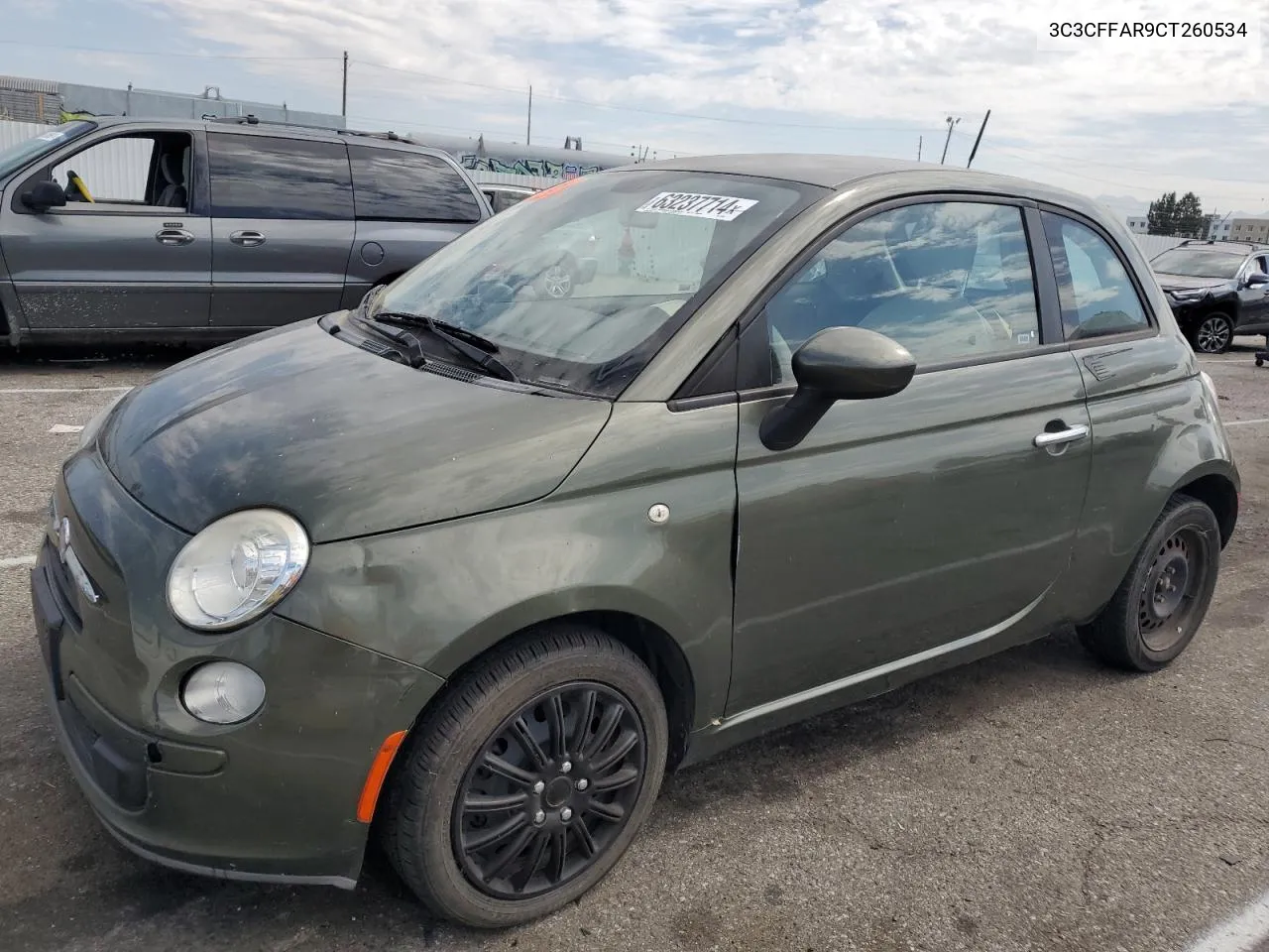 3C3CFFAR9CT260534 2012 Fiat 500 Pop